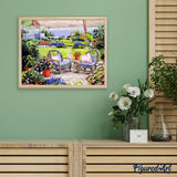 Paint by numbers | Water garden | advanced flowers new arrivals landscapes | Figured'Art