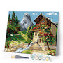Paint by numbers | Chalet by the river | intermediate new arrivals landscapes | Figured'Art