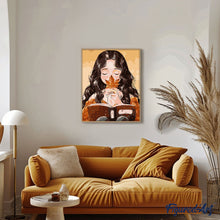Load image into Gallery viewer, Woman reading a book