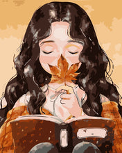 Load image into Gallery viewer, Paint by Numbers - Woman reading a book