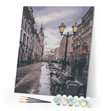 Paint by Numbers - Downtown street