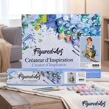 Load image into Gallery viewer, Vintage Pin-up with Bouquet