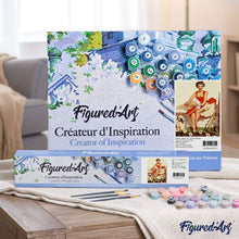 Load image into Gallery viewer, Paint by numbers | Pin-up and gardening | easy women new arrivals pin-up | Figured'Art
