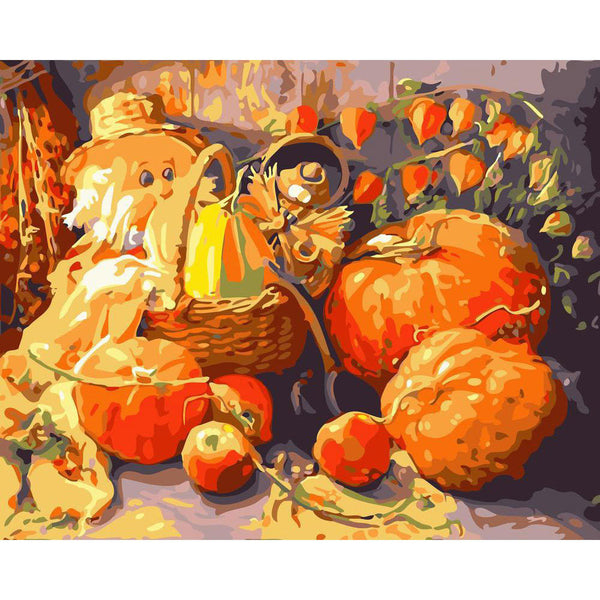 Paint by numbers | Pumpkins | advanced halloween new arrivals | Figured'Art