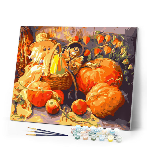 Paint by numbers | Pumpkins | advanced halloween new arrivals | Figured'Art