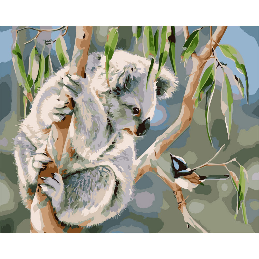 Koala and bird