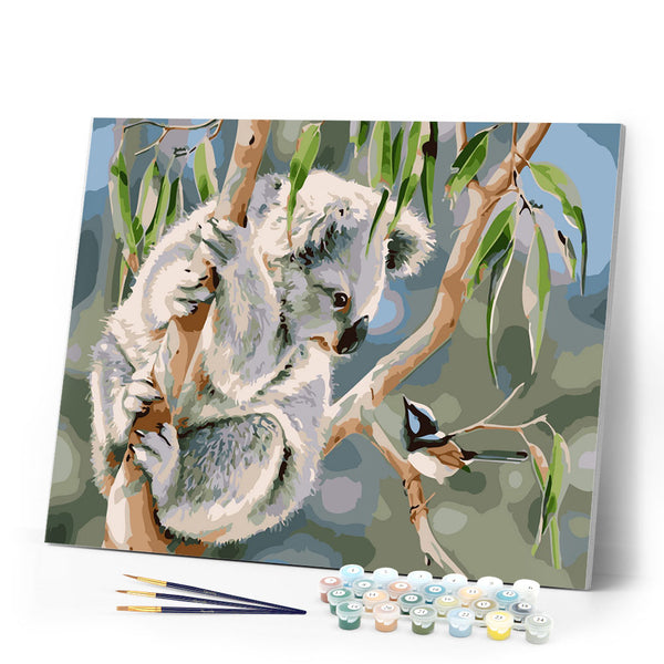 Paint by Numbers - Koala and bird
