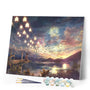 paint by numbers | Fireworks | advanced landscapes | FiguredArt
