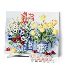 Load image into Gallery viewer, Paint by numbers | Bouquets of flowers and pretty vases | advanced flowers new arrivals | Figured'Art