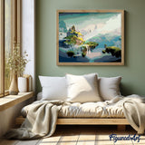 paint by numbers | Rainbow Mountains | advanced landscapes mountains world | FiguredArt