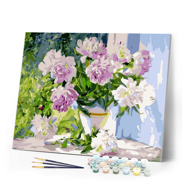 Paint by Numbers - Lovely bouquet of flowers in the sun