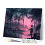 paint by numbers | Night Fishing | advanced landscapes | FiguredArt