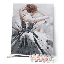 Load image into Gallery viewer, Dancer and Grey Dress