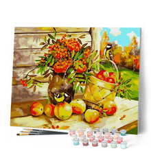 Load image into Gallery viewer, Basket of fruits in the countryside