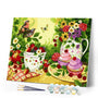 Paint by Numbers - Flowers, fruits, and birds