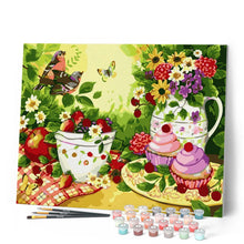 Load image into Gallery viewer, Flowers - fruits and birds