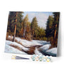 paint by numbers | Frozen Forest | advanced landscapes | FiguredArt