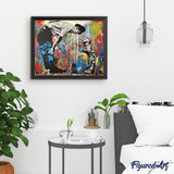 paint by numbers | Father and Son | advanced portrait | FiguredArt