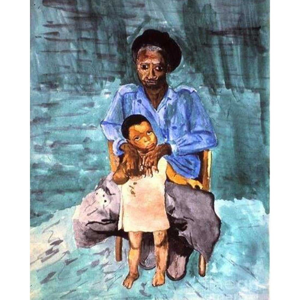 paint by numbers | Nurturing Parent | advanced portrait | FiguredArt