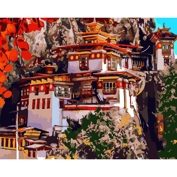 Paint by numbers | Somewhere in Asia | advanced new arrivals landscapes cities | Figured'Art