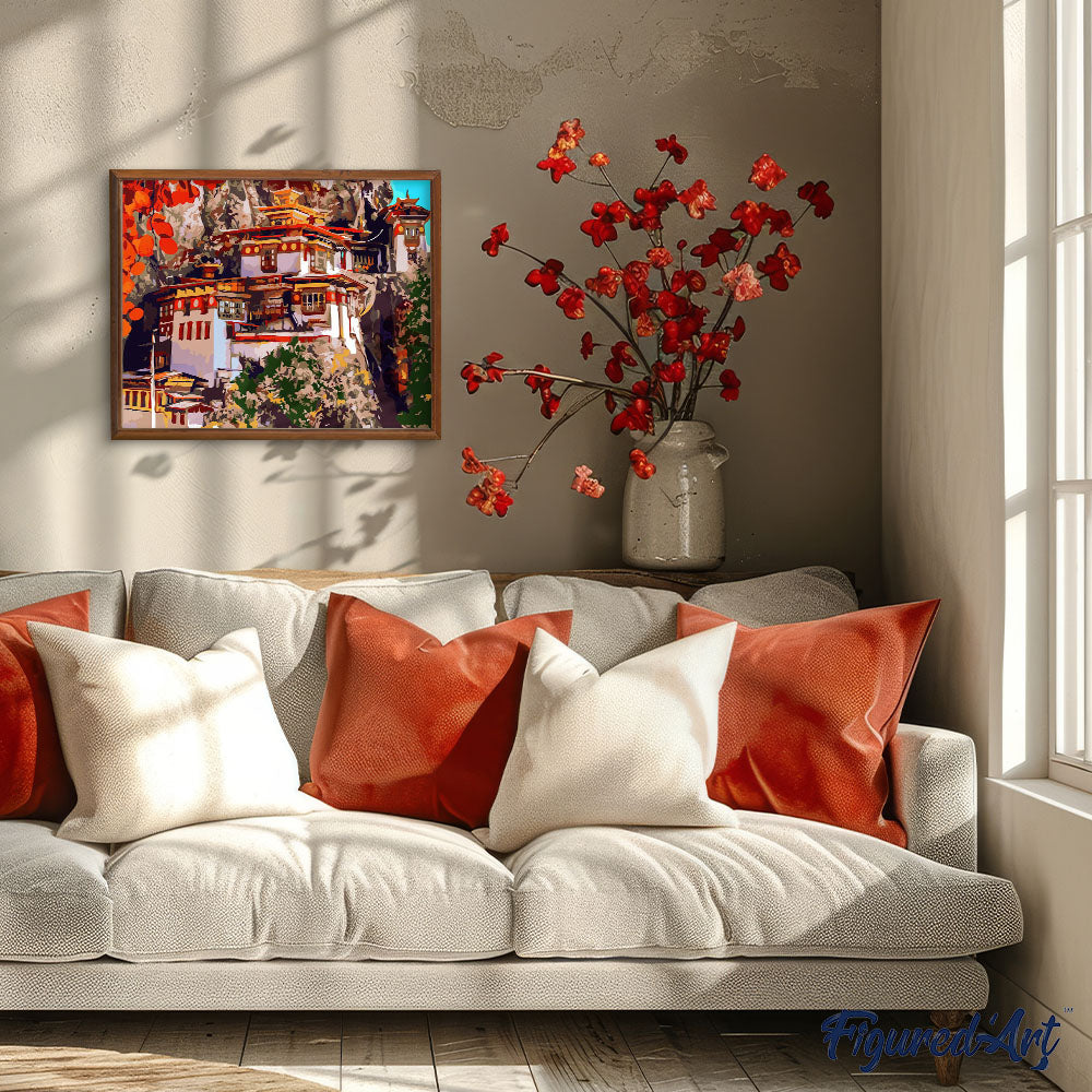 Paint by numbers | Somewhere in Asia | advanced new arrivals landscapes cities | Figured'Art