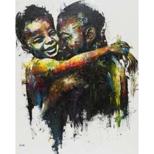 paint by numbers | Fathers love | advanced portrait | FiguredArt