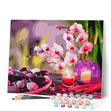 Load image into Gallery viewer, Relaxation with candles and flowers