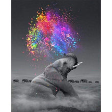 Load image into Gallery viewer, paint by numbers | Elephant Art colors | advanced animals elephants Pop Art | FiguredArt