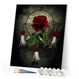 Paint by Numbers - The Great Red Rose