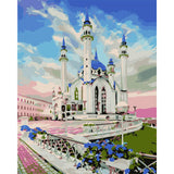 Paint by numbers | Large white and blue monument | intermediate new arrivals cities | Figured'Art