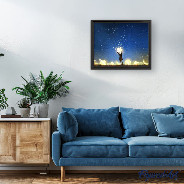 paint by numbers | Reaching the Stars | advanced landscapes | FiguredArt