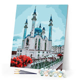 Paint by Numbers - Grand monument by the bridge