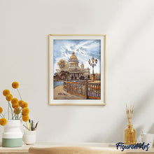 Load image into Gallery viewer, Paint by numbers | Nice building by the road | advanced new arrivals cities | Figured'Art