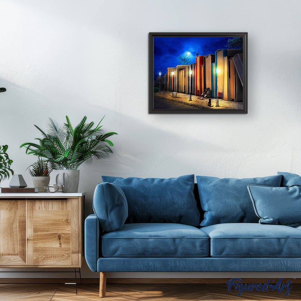 paint by numbers | Sleeping Outside | advanced cities | FiguredArt