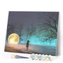 paint by numbers | Chasing The Moon | intermediate landscapes | FiguredArt