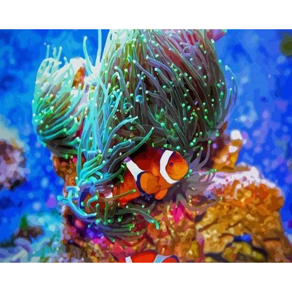 paint by numbers | Nemo Fish | advanced animals fish | FiguredArt