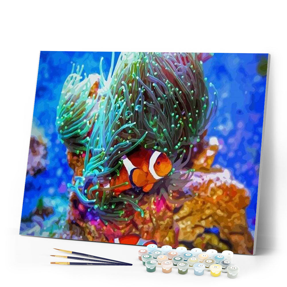 paint by numbers | Nemo Fish | advanced animals fish | FiguredArt