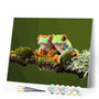 paint by numbers | Two Little Frogs | advanced animals frogs | FiguredArt