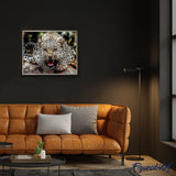 paint by numbers | Mother Leopard Roars | advanced animals leopards | FiguredArt