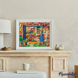 Paint by numbers | Garden cabin | advanced flowers new arrivals | Figured'Art