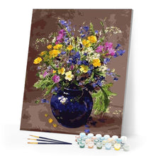 Load image into Gallery viewer, paint by numbers | Vase full of Flowers | flowers intermediate | FiguredArt