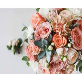 paint by numbers | Pink Rose Bouquet | advanced flowers | FiguredArt