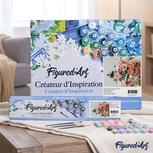 Load image into Gallery viewer, paint by numbers | Pink Rose Bouquet | advanced flowers | FiguredArt