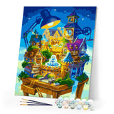 Paint by numbers | Modelism of a city | intermediate new arrivals cities | Figured'Art