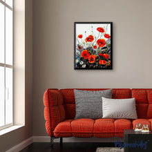 Load image into Gallery viewer, paint by numbers | Red Poppy | easy flowers | FiguredArt