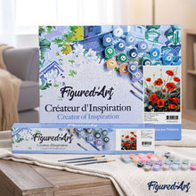 Load image into Gallery viewer, paint by numbers | Red Poppy | easy flowers | FiguredArt