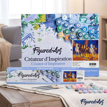 Load image into Gallery viewer, Paint by numbers | Seven Galloping Horses | animals horses intermediate new arrivals | Figured'Art