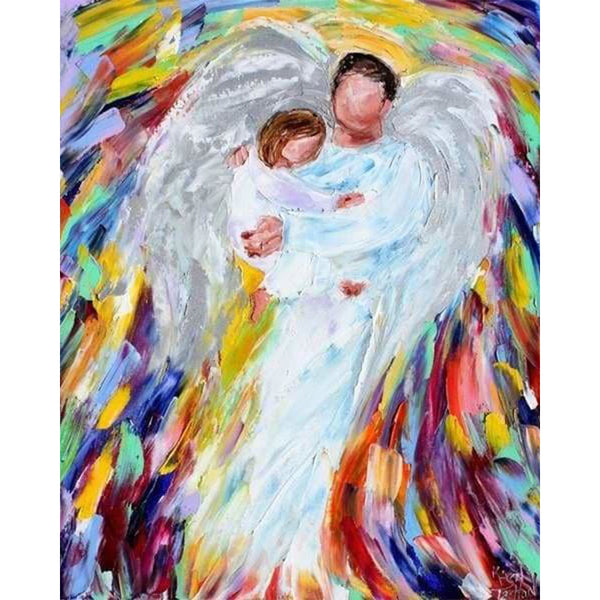 paint by numbers | Father Angel | advanced religion | FiguredArt