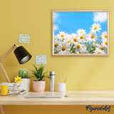 paint by numbers | Chamomile | easy flowers | FiguredArt
