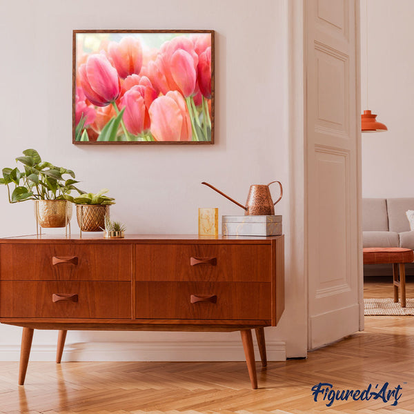 paint by numbers | Tulip | flowers intermediate | FiguredArt